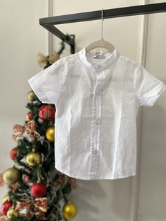 Camisa Social Gola Padre FLAME - Branco