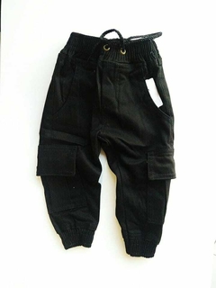 Calça Jogger Cargo- Preto - USE LITTLE BRO