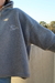 Imagen de BUZO ZIP SHERPA GRIS
