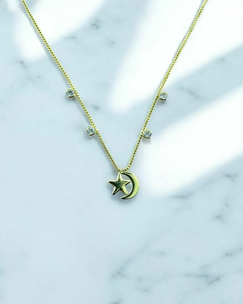 Colar Lua e Estrela