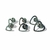 Brinco Trio Coração - loja online
