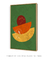 Flores em formas VERDE - Studio Rosso Art e Design