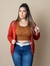 Cardigan ombro renda na internet