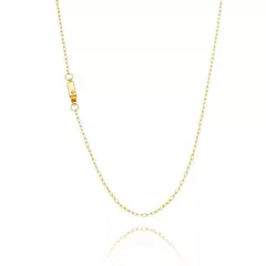 Kit Corrente e Pulseira 21cm Cadeado 1.5mm Banhado a Ouro 18K - KT0002 - comprar online
