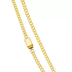 Corrente Banhada a Ouro 18k – 70cm - comprar online