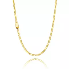 Corrente Banhada a Ouro 18k – 70cm na internet