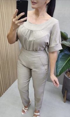 CONJUNTO CREPE MELANGE na internet