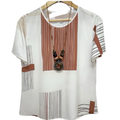 BLUSA SEDINHA COM ELASTANO - comprar online