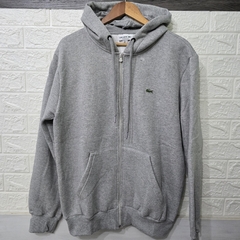 Moletom C/ Zíper Lacoste - Cinza Claro - comprar online