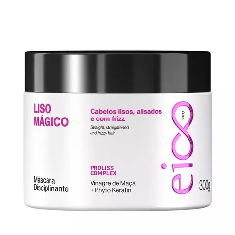 Máscara Disciplinante Liso Mágico 300g - Eico
