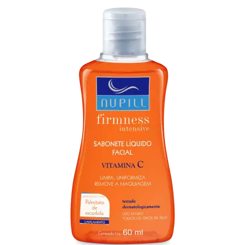Sabonete Líquido Facial Vitamina C Firmness 60ml - Nupill