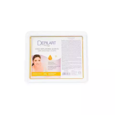 Cera Depilatória Quente Mel 250g - Depilart