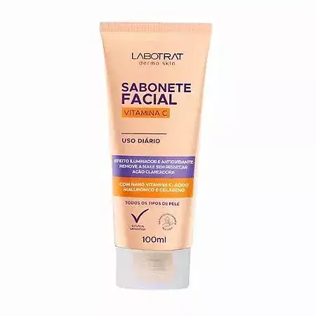 Sabonete Facial Vitamina C 100ml - Labotrat Cosméticos