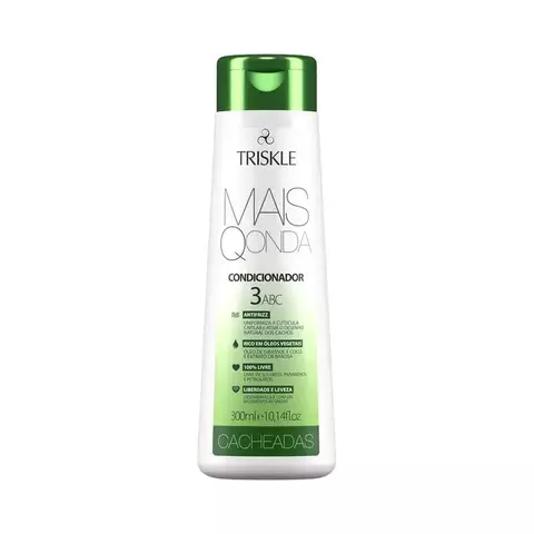 Condicionador Mais Q Onda Cacheadas 300ml - Triskle