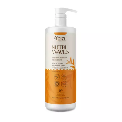 Creme de Pentear Nutri Waves 1L - Apice