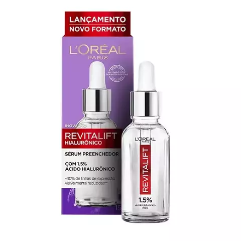 Sérum Preenchedor Facial Anti-idade Revitalift Hialurônico 15ml - L'Oréal Paris