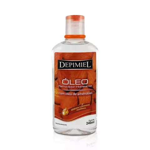 Óleo Removedor Hidratante Com Óleo De Amêndoas 240ml - Depimiel
