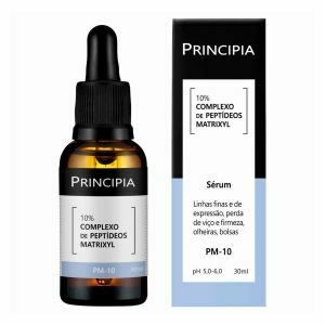 Sérum Antissinais Facial 10% Complexo De Peptídeos Matrixyl PM-10 30ml - Principia