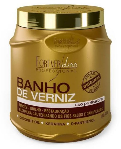 Máscara Banho De Verniz 1kg - Forever Liss