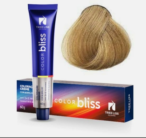 Coloração Sem Amônia Color Bliss 9.0 Louro Ultraclaro 60g - Tree Liss