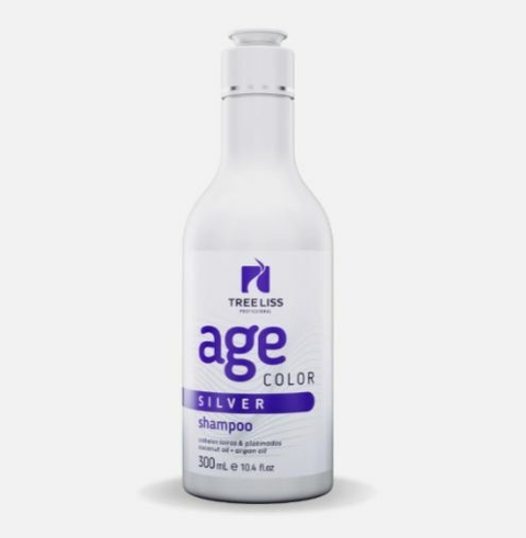 Shampoo Loiros E Grisalhos Silver Age Color 300ml - Tree Liss
