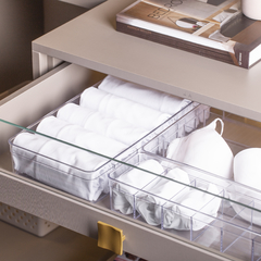 Organizador Modular Diamond com divisória 40,5x19,5x7,5cm (1750) - Organiza Rosa