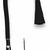 Griferia Monocomando Pico Flexible De Goma Negra Ducha y Chorro - comprar online