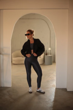 JAQUETA BOMBER PRETA - comprar online