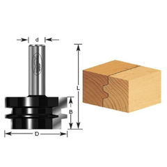 BROCA DE CARBURO TI-470-10