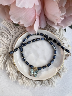 Collar Morpho - meencantaaccesorios