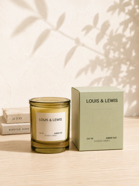 VELA DE SOJA AROMATICA ENVASE DE VIDRIO MOOS