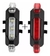 Luz Bicicleta Led Usb Recargable Delantera Trasera Color Rojo y blanco - comprar online