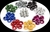 Arandela Anodizada Aluminio Moto Auto Atv 6mm D1 Spec X10u - comprar online