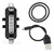 Luz Bicicleta Led Usb Recargable Delantera Trasera Color Rojo y blanco en internet