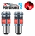 Lamparas 2 Polos Led Csp Super Canbus Rojo Prilight