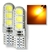 T10 Siliconado Ambar 6 smd Precio x Unidad