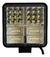 Faro led Cuadrado 108w Blanco + drl ambar 11cm