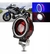 Faro Proyector Led Lupa Con Ojo De Angel Estroboscopico