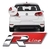 Logo Insignia Deco P / Volkswagen R Line Metálica