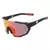 OCULOS CICLISMO EL56 LENTE POLICARBONATO COLORS UV400 PRETO/VERMELHO - comprar online
