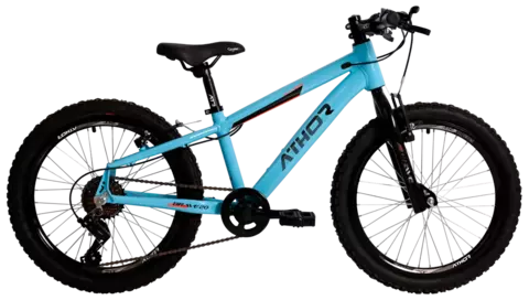 BICICLETA 20 BRAVE 7V AZUL CLARO