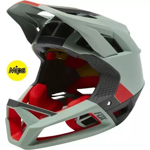 FOX BIKE CAPACETE PROFRAME BLOCKED EUCALIPTO