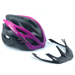 CAPACETE ABSOLUTE LUNA PTO/ROXO - comprar online