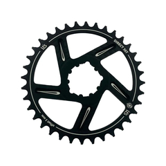 COROA ICTUS DIRECT OFFSET 3MM 36 T PRETA (COMPATIVEL SRAM)
