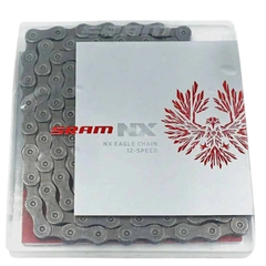 CORRENTE 12V SRAM NX 126 ELOS PRATA
