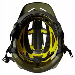 FOX BIKE CAPACETE SPEEDFRAME OLIVA/PRETO - Girobh Bike Store