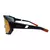 OCULOS CICLISMO EL56 LENTE POLICARBONATO COLORS UV400 PRETO/VERMELHO - loja online