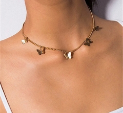 Collar mariposas