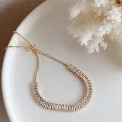 Pulsera diamantes de cristal