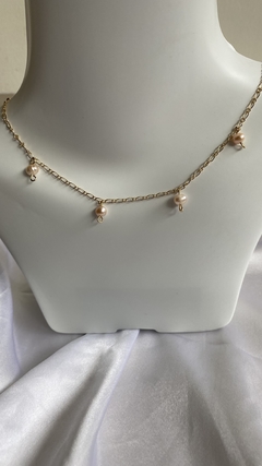 Collar perlas rosadas - comprar en línea